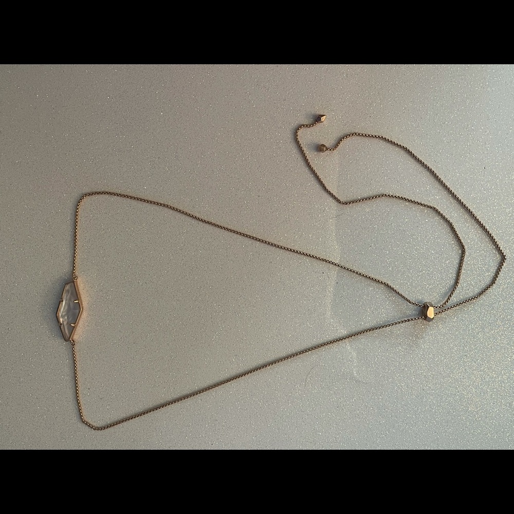 Kendra Scott Beth Rose Gold + Mother of Pearl